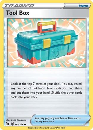 Tool Box (168) Reverse Holofoil - Lost Origin