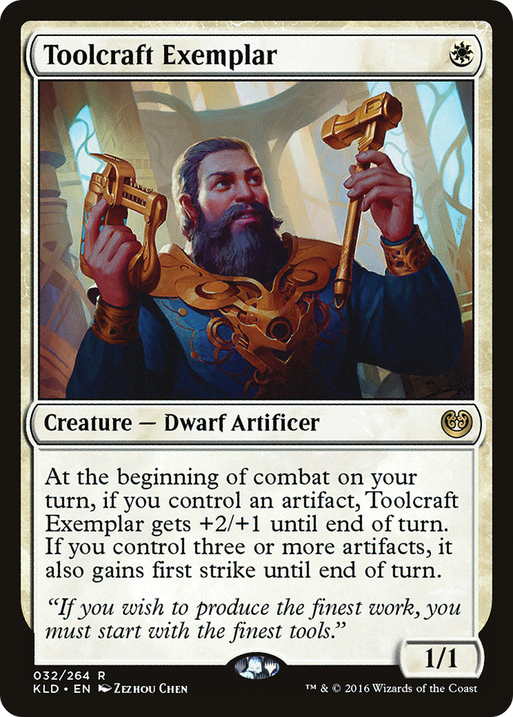 Toolcraft Exemplar (032) Foil - Kaladesh