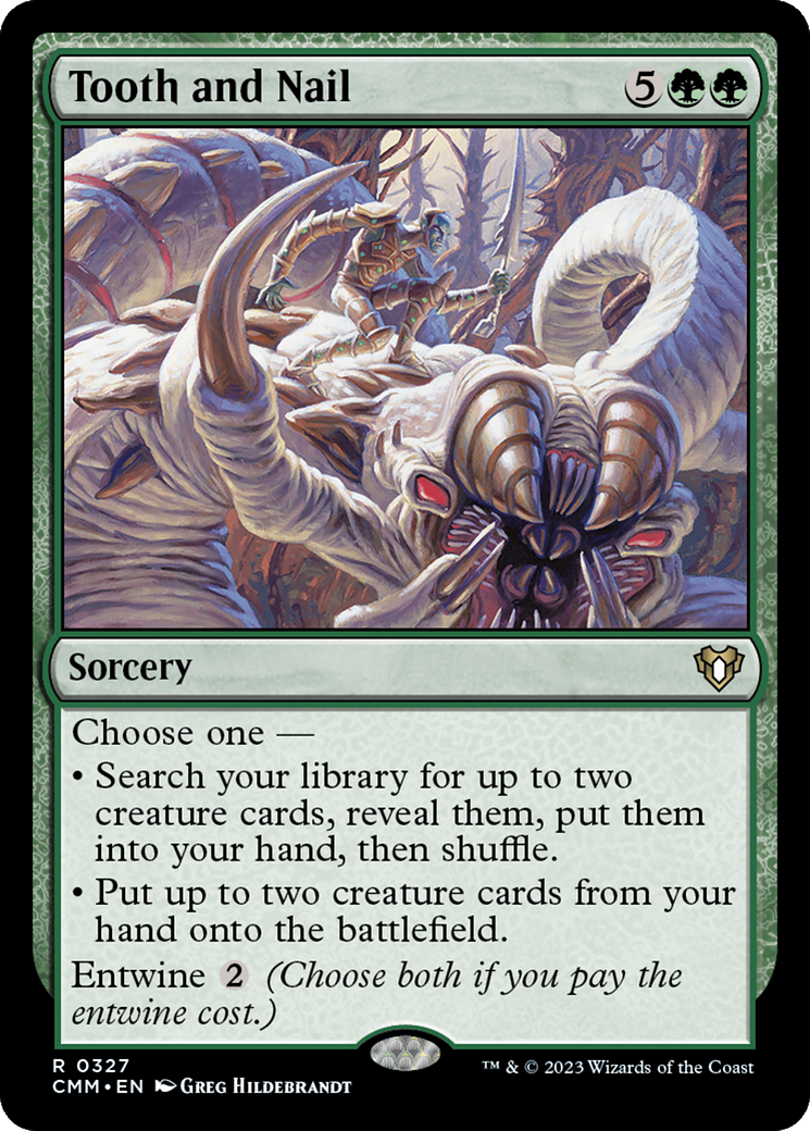 Tooth and Nail (327) - Commander Masters