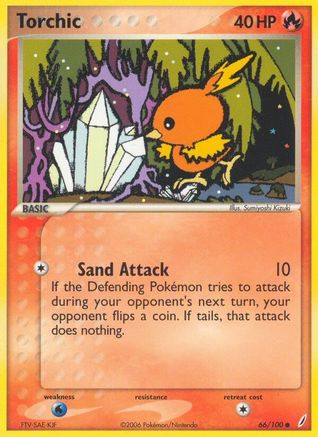 Torchic (66) Reverse Holofoil - Crystal Guardians