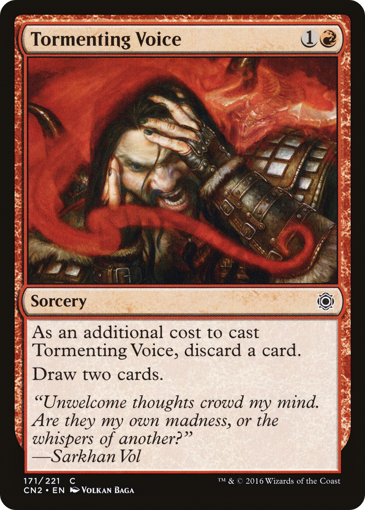 Tormenting Voice (171) Foil - Conspiracy: Take the Crown