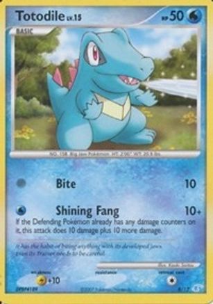 Totodile (8) - Trainer Kit: Manaphy & Lucario