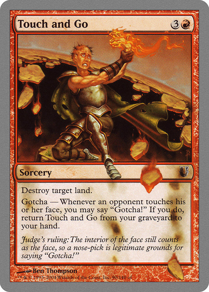 Touch and Go (090) Foil - Unhinged