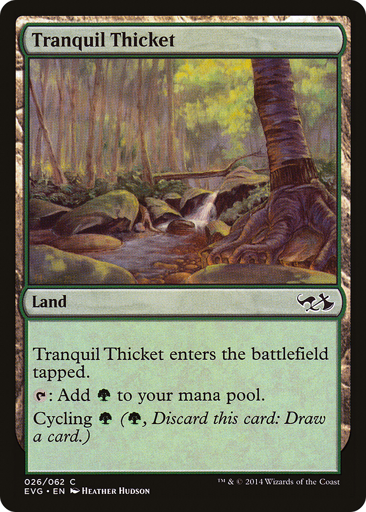 Tranquil Thicket (026) - Duel Decks Anthology: Elves vs. Goblins