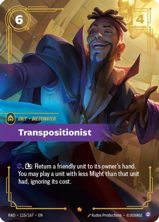 Transpositionist (115) Foil - Radiance