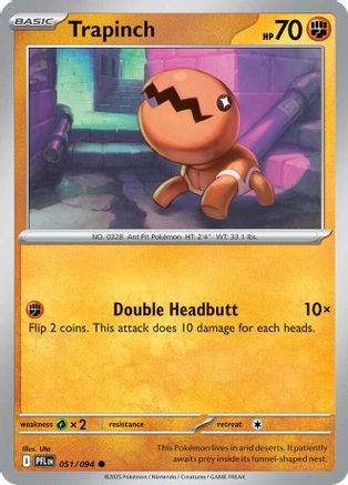 Trapinch (51) Reverse Holofoil - Phantasmal Flames