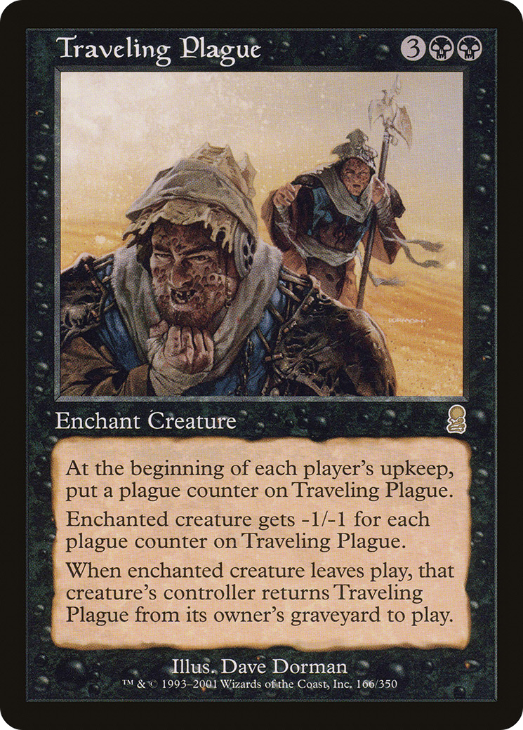 Traveling Plague (166) Foil - Odyssey