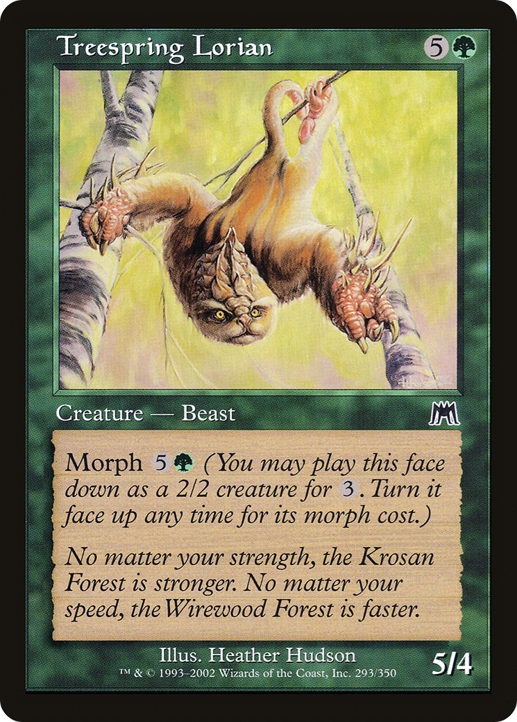 Treespring Lorian (293) Foil - Onslaught