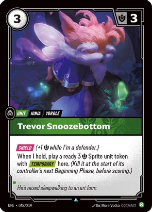 Trevor Snoozebottom (048) - Unleashed