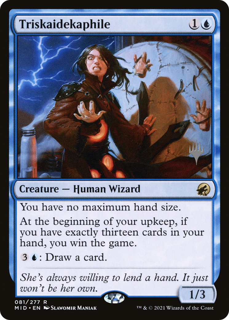 Triskaidekaphile (081) - Innistrad: Midnight Hunt Promos Foil