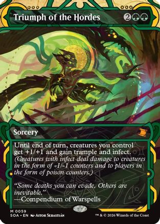 Triumph of the Hordes (059) Foil - Secrets of Strixhaven: Mystical Archive