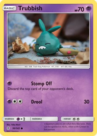 Trubbish (50) Reverse Holofoil - Guardians Rising