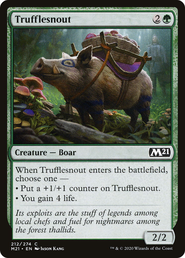 Trufflesnout (212) - Core Set 2021 Foil