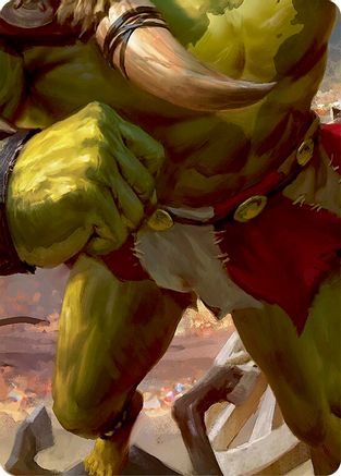 Tuffnut, Bumbling Hulkster // Kayo, Underhanded Cheat Art Card (Middle Left) - GEM Pack