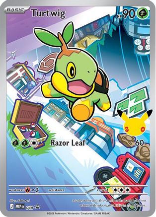 Turtwig (40) Holofoil - Black Star Promos