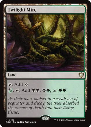Twilight Mire (418) - Commander: Secrets of Strixhaven