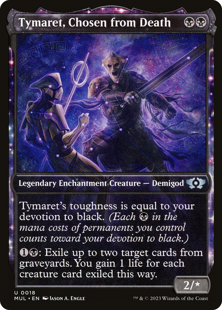 Tymaret, Chosen from Death (018) - Multiverse Legends Foil
