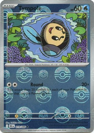 Tympole (Poke Ball Pattern) (19) Reverse Holofoil - Black Bolt