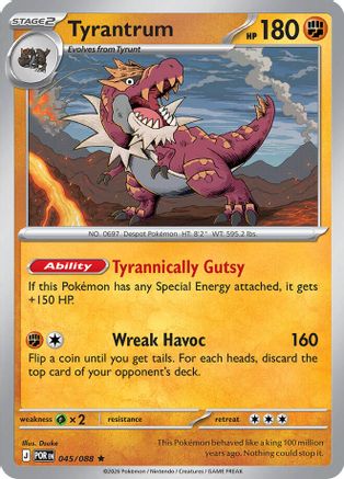Tyrantrum (45) Holofoil - Perfect Order