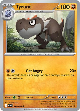 Tyrunt (44) Reverse Holofoil - Perfect Order