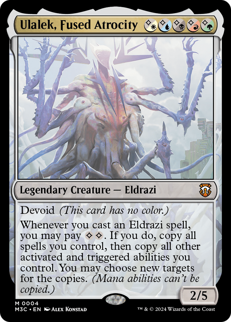 Ulalek, Fused Atrocity (004) - Commander: Modern Horizons 3