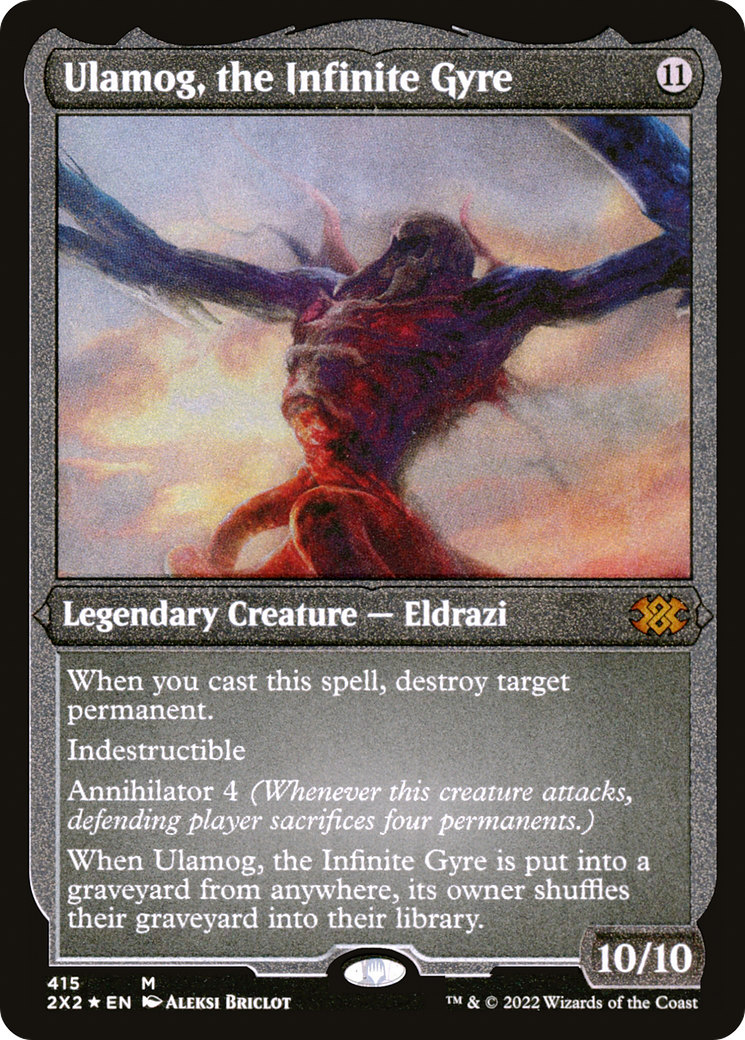 Ulamog, the Infinite Gyre (415) Etched Foil - Double Masters 2022