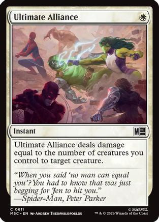 Ultimate Alliance (611) - Commander: Marvel Super Heroes