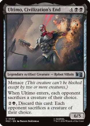 Ultimo, Civilization's End (540) - Commander: Marvel Super Heroes