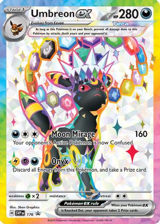 Umbreon ex (Full Art) (176) Holofoil - Black Star Promos