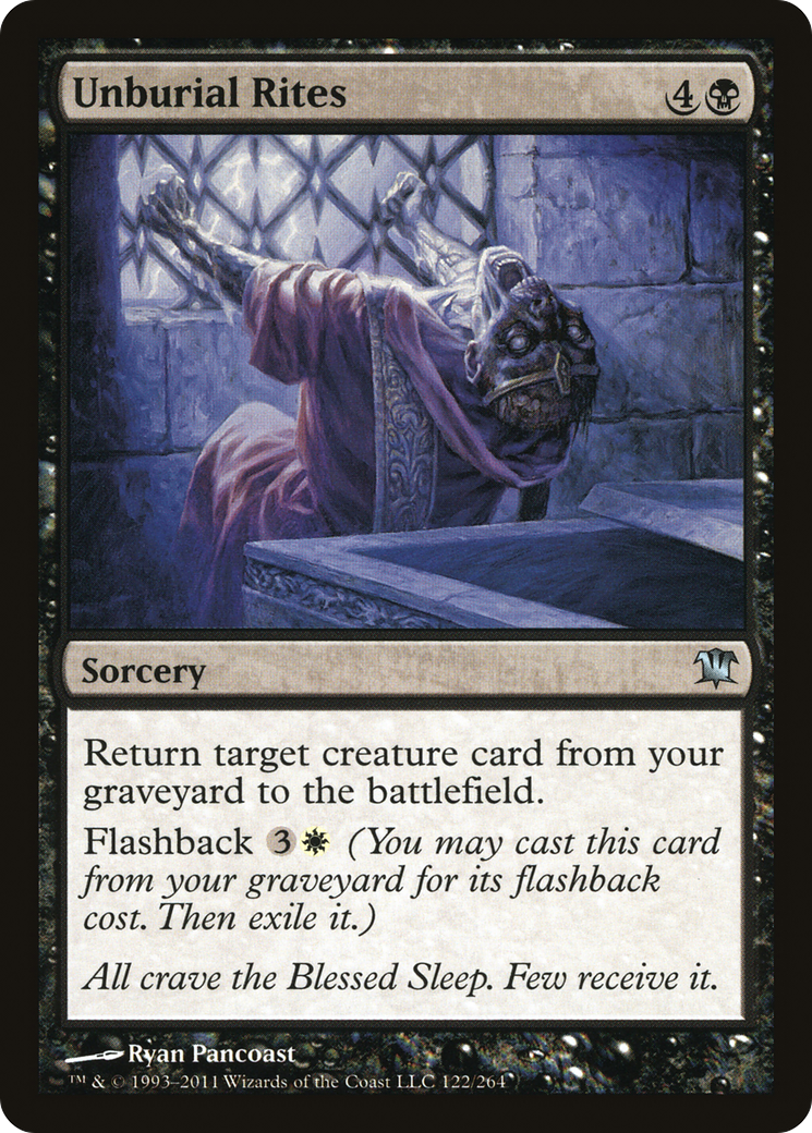 Unburial Rites (122) Foil - Innistrad