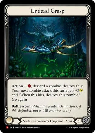 Undead Grasp (AMA005) Rainbow Foil - Armory Deck: Malice