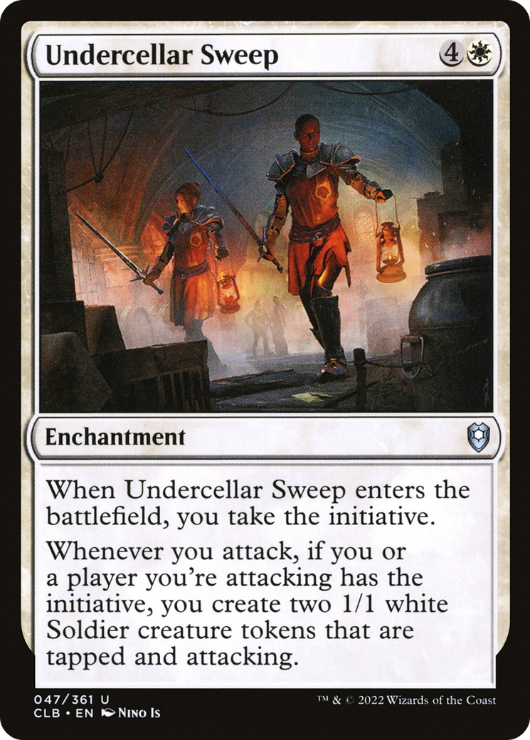 Undercellar Sweep (047) - Commander Legends: Battle for Baldur's Gate Foil