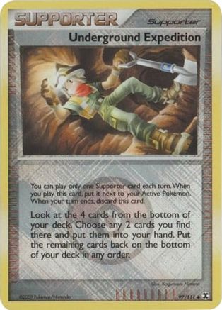 Underground Expedition (League Promo) (97) Reverse Holofoil - Rising Rivals