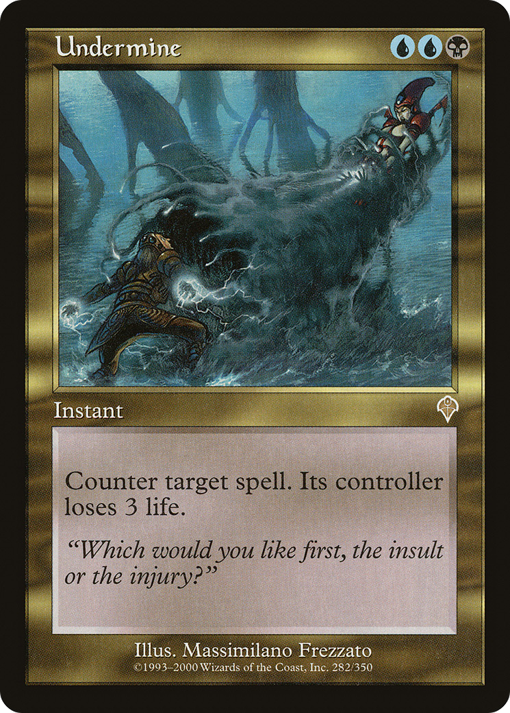 Undermine (282) Foil - Invasion