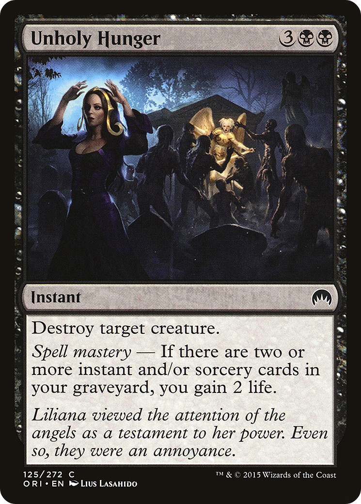 Unholy Hunger (125) Foil - Magic Origins