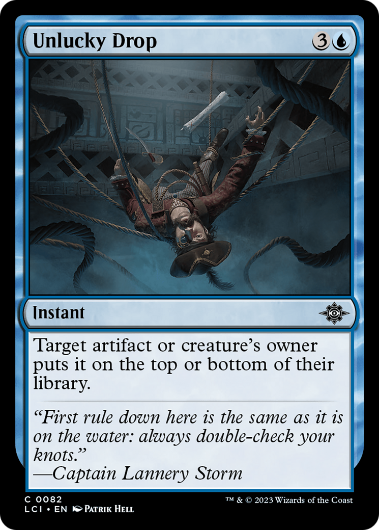 Unlucky Drop (082) - The Lost Caverns of Ixalan Foil