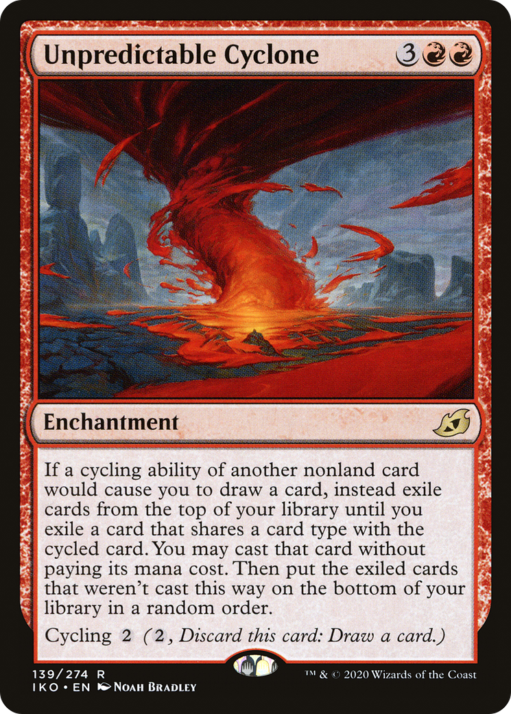 Unpredictable Cyclone (139) - Ikoria: Lair of Behemoths Foil