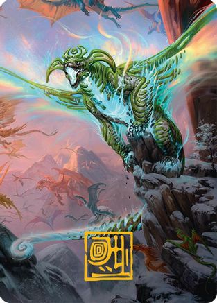 Ureni of the Unwritten (051s) Gold-Stamped - Art Series: Tarkir: Dragonstorm