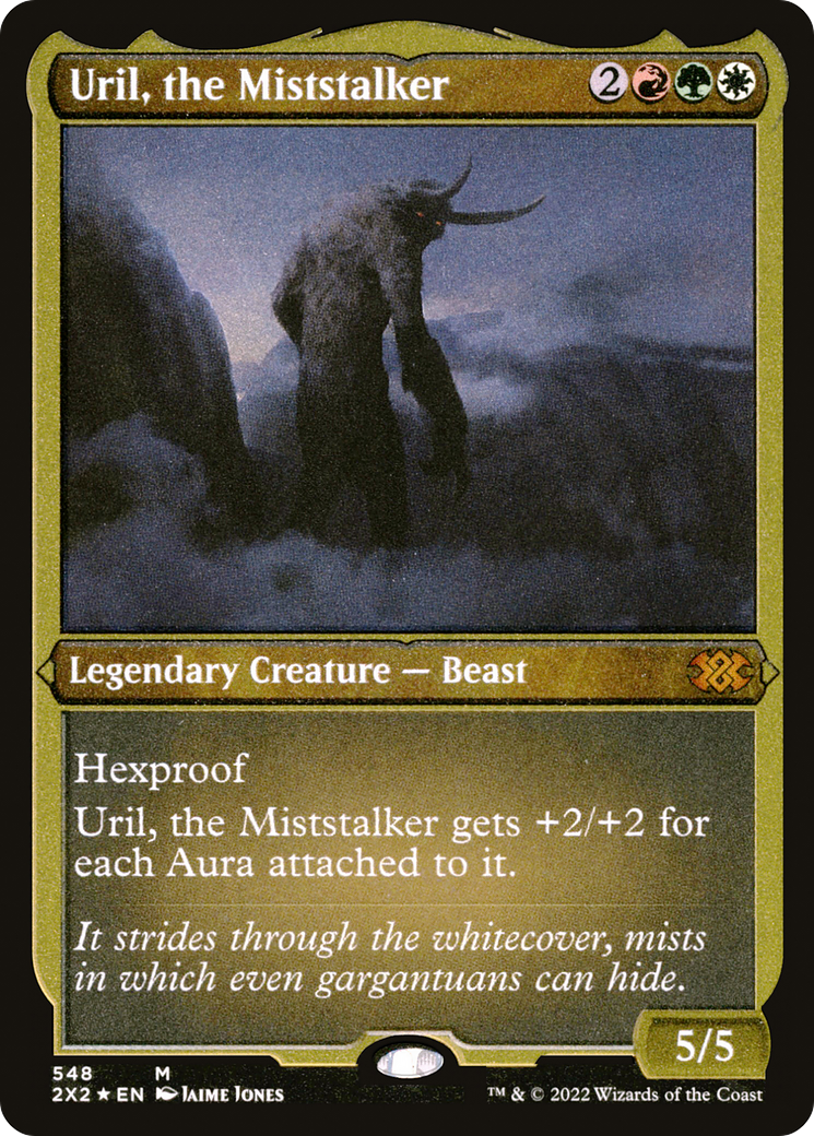 Uril, the Miststalker (548) Etched Foil - Double Masters 2022