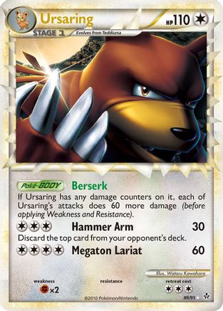 Ursaring (Prime) (89) Holofoil - Unleashed