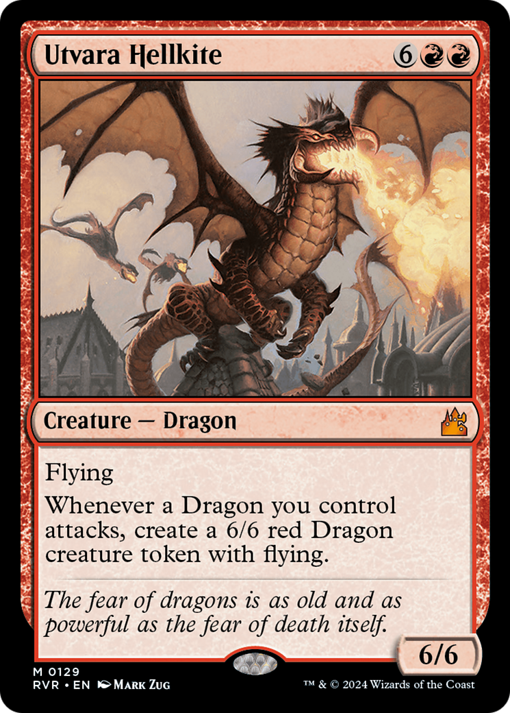 Utvara Hellkite (129) Foil - Ravnica Remastered