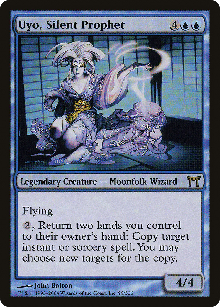 Uyo, Silent Prophet (099) Foil - Champions of Kamigawa
