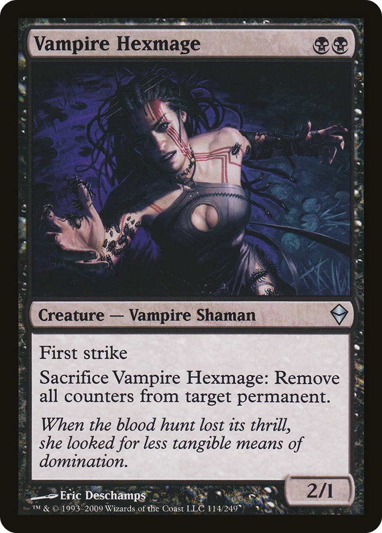 Vampire Hexmage (114) - Zendikar Foil