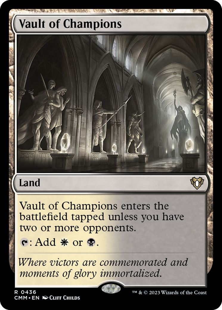 Vault of Champions (436) Foil - Commander Masters