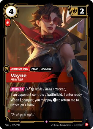 Vayne – Hunter (035) Foil - Origins