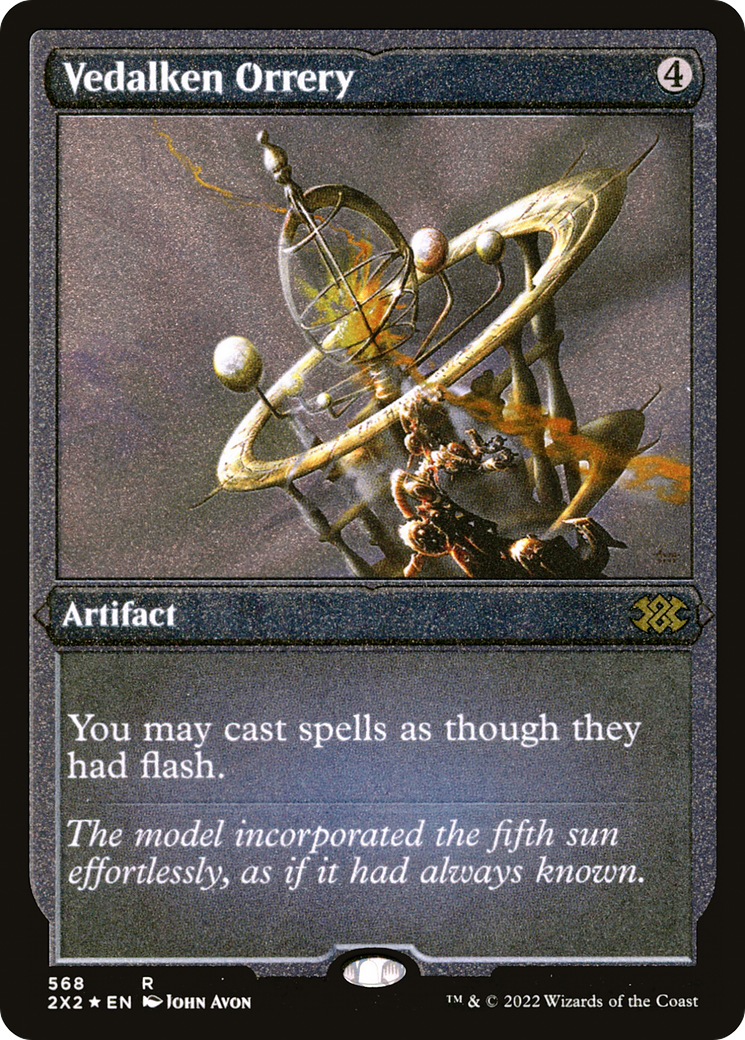 Vedalken Orrery (568) Etched Foil - Double Masters 2022