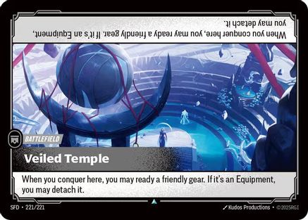 Veiled Temple (221) Foil - Spiritforged