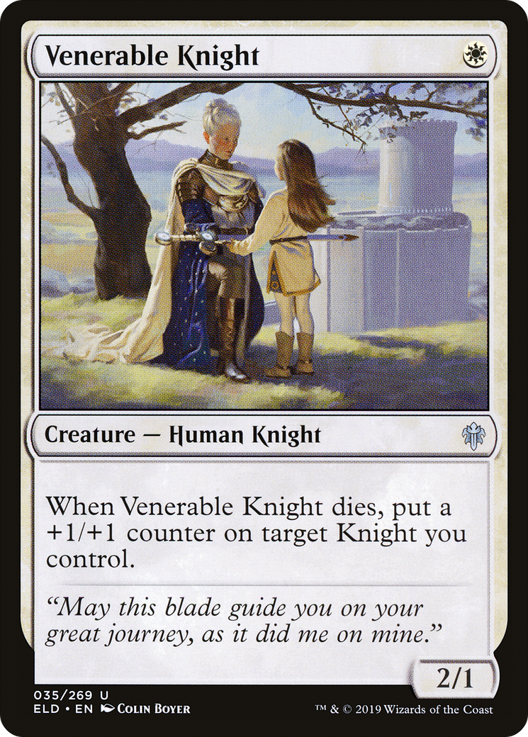 Venerable Knight (035) - Throne of Eldraine Foil