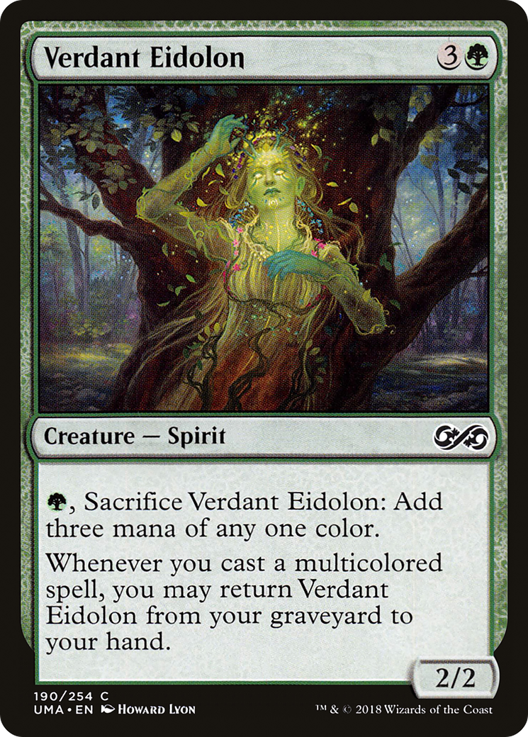 Verdant Eidolon (190) - Ultimate Masters Foil