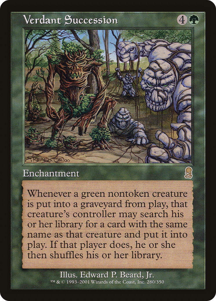 Verdant Succession (280) Foil - Odyssey